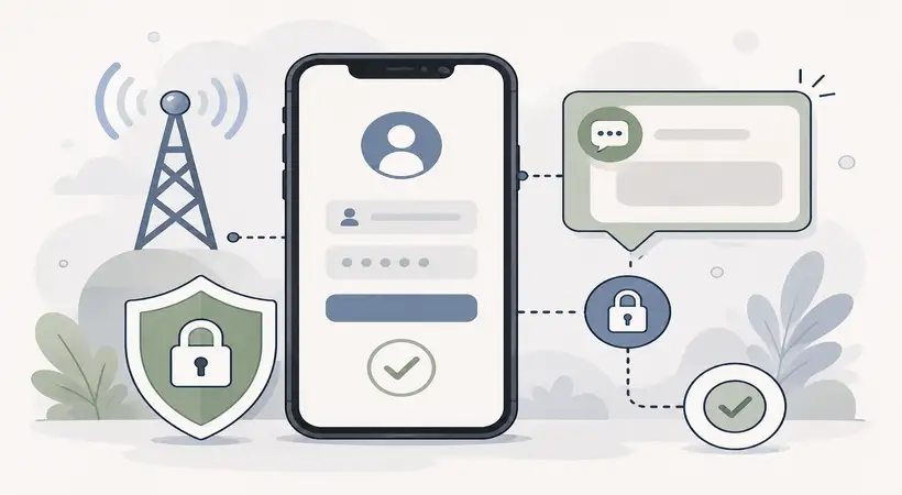 Как получить код Телеграм по SMS
