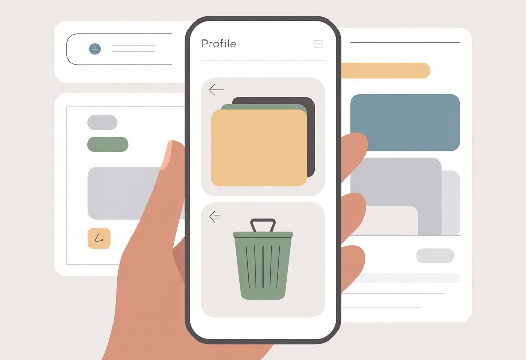 Где находится корзина и архив в Инстаграм