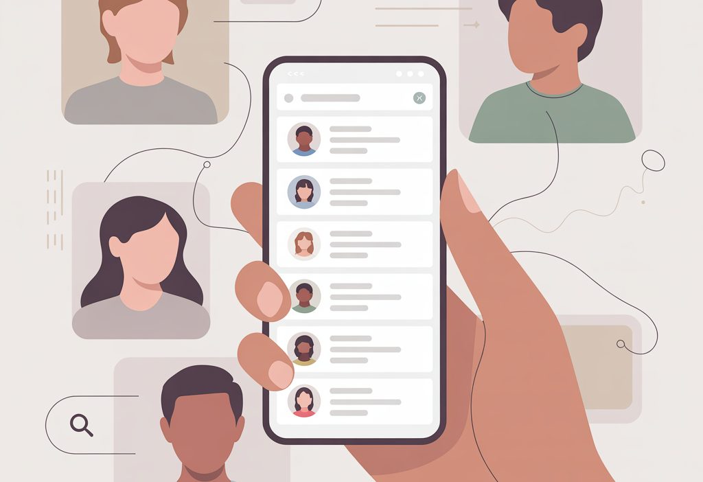 Как найти людей в Instagram из контактов